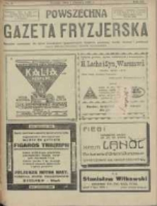 Powszechna Gazeta Fryzjerska : organ Związku Polskich Cechów Fryzjerskich 1925.08.01 R.3 Nr8