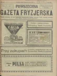 Powszechna Gazeta Fryzjerska : organ Związku Polskich Cech&oacute;w Fryzjerskich 1925.10.01 R.3 Nr10