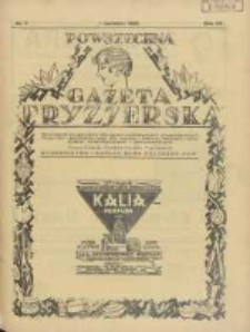Powszechna Gazeta Fryzjerska : organ Związku Polskich Cech&oacute;w Fryzjerskich 1929.04.01 R.7 Nr7