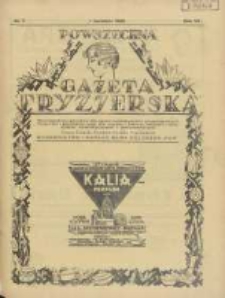 Powszechna Gazeta Fryzjerska : organ Związku Polskich Cechów Fryzjerskich 1929.04.01 R.7 Nr7