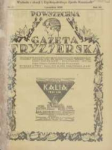 Powszechna Gazeta Fryzjerska : organ Związku Polskich Cech&oacute;w Fryzjerskich 1929.09.01 R.7 Nr17