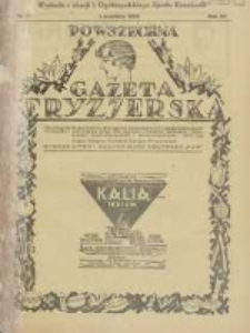 Powszechna Gazeta Fryzjerska : organ Związku Polskich Cechów Fryzjerskich 1929.09.01 R.7 Nr17