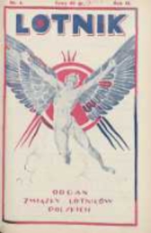 Lotnik: organ Związku Lotników Polskich 1926.01.23 R.3 Nr4(43)