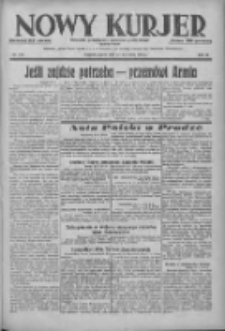 Nowy Kurjer: dziennik poświęcony sprawom politycznym i społecznym 1938.09.23 R.49 Nr218