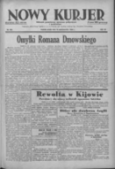 Nowy Kurjer: dziennik poświęcony sprawom politycznym i społecznym 1938.10.12 R.49 Nr234