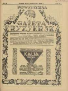 Powszechna Gazeta Fryzjerska : organ Związku Polskich Cechów Fryzjerskich 1928.10.01 R.6 Nr19