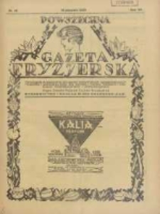 Powszechna Gazeta Fryzjerska : organ Związku Polskich Cech&oacute;w Fryzjerskich 1929.08.16 R.7 Nr16