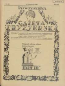 Powszechna Gazeta Fryzjerska : organ Związku Polskich Cech&oacute;w Fryzjerskich 1929.11.15 R.7 Nr22