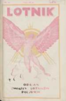 Lotnik: organ Związku Lotnik&oacute;w Polskich 1926.04.24 R.3 Nr15(53)