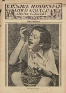 Kronika Ilustrowana: dodatek tygodniowy "Wieku Nowego" 1937.07.04