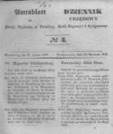 Amtsblatt der K&ouml;niglichen Preussischen Regierung zu Bromberg. 1846.01.23 No.4