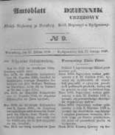 Amtsblatt der K&ouml;niglichen Preussischen Regierung zu Bromberg. 1846.02.27 No.9