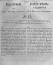 Amtsblatt der K&ouml;niglichen Preussischen Regierung zu Bromberg. 1846.04.03 No.15