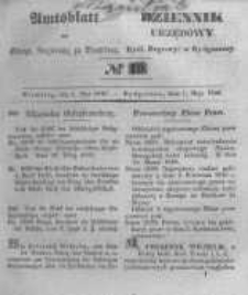 Amtsblatt der K&ouml;niglichen Preussischen Regierung zu Bromberg. 1846.05.01 No.19