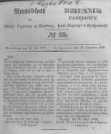 Amtsblatt der Königlichen Preussischen Regierung zu Bromberg. 1846.06.12 No.25