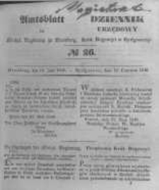 Amtsblatt der K&ouml;niglichen Preussischen Regierung zu Bromberg. 1846.06.19 No.26