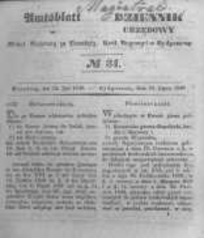Amtsblatt der K&ouml;niglichen Preussischen Regierung zu Bromberg. 1846.07.24 No.31