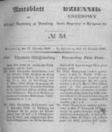 Amtsblatt der K&ouml;niglichen Preussischen Regierung zu Bromberg. 1846.12.11 No.51