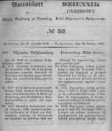 Amtsblatt der K&ouml;niglichen Preussischen Regierung zu Bromberg. 1846.12.18 No.52