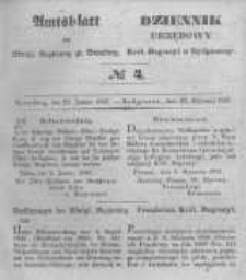 Amtsblatt der K&ouml;niglichen Preussischen Regierung zu Bromberg. 1847.01.22 No.4