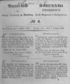 Amtsblatt der K&ouml;niglichen Preussischen Regierung zu Bromberg. 1847.02.06 No.6