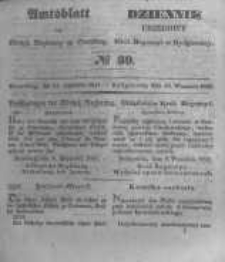 Amtsblatt der Königlichen Preussischen Regierung zu Bromberg. 1847.09.24 No.39