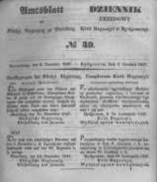 Amtsblatt der K&ouml;niglichen Preussischen Regierung zu Bromberg. 1847.12.03 No.49