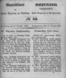 Amtsblatt der K&ouml;niglichen Preussischen Regierung zu Bromberg. 1847.12.31 No.53
