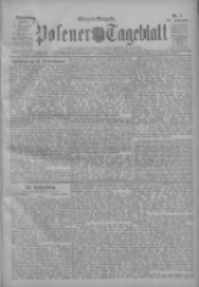 Posener Tageblatt 1911.01.05 Jg.50 Nr7