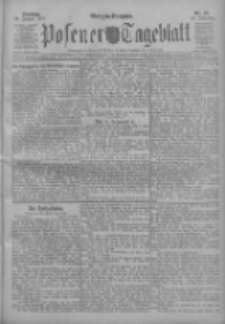 Posener Tageblatt 1911.01.24 Jg.50 Nr39