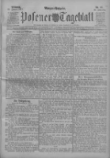 Posener Tageblatt 1911.01.25 Jg.50 Nr41