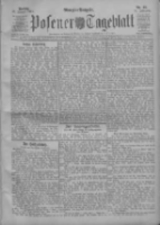 Posener Tageblatt 1911.01.27 Jg.50 Nr45
