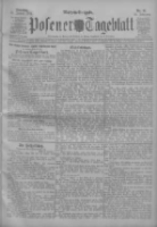 Posener Tageblatt 1911.01.31 Jg.50 Nr51