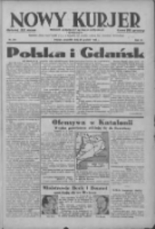 Nowy Kurjer: dziennik poświęcony sprawom politycznym i społecznym 1938.12.29 R.49 Nr297