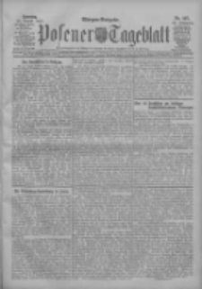 Posener Tageblatt 1907.08.25 Jg.46 Nr397
