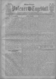 Posener Tageblatt 1907.10.20 Jg.46 Nr493