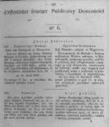 Oeffentlicher Anzeiger zum Amtsblatt No.6 der Königl. Preuss. Regierung zu Bromberg. 1847