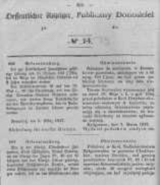 Oeffentlicher Anzeiger zum Amtsblatt No.13 der K&ouml;nigl. Preuss. Regierung zu Bromberg. 1847