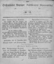 Oeffentlicher Anzeiger zum Amtsblatt No.51 der K&ouml;nigl. Preuss. Regierung zu Bromberg. 1847