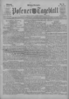 Posener Tageblatt 1911.01.11 Jg.50 Nr18