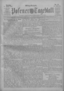 Posener Tageblatt 1911.01.17 Jg.50 Nr28