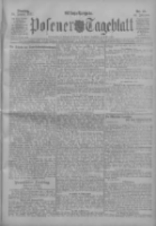 Posener Tageblatt 1911.01.24 Jg.50 Nr40