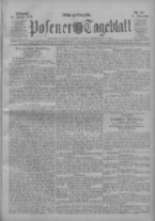 Posener Tageblatt 1911.01.25 Jg.50 Nr42