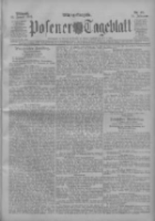 Posener Tageblatt 1911.01.25 Jg.50 Nr42