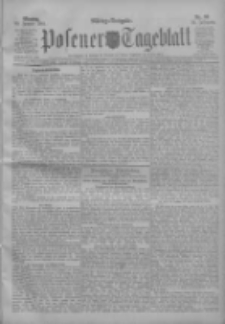 Posener Tageblatt 1911.01.30 Jg.50 Nr50