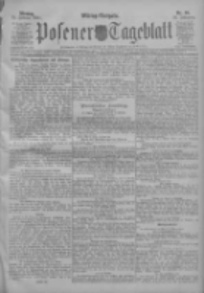 Posener Tageblatt 1911.02.20 Jg.50 Nr86