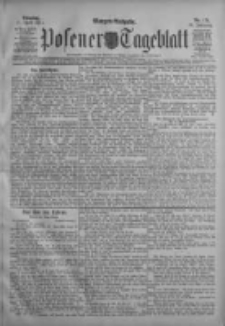 Posener Tageblatt 1911.04.11 Jg.50 Nr171