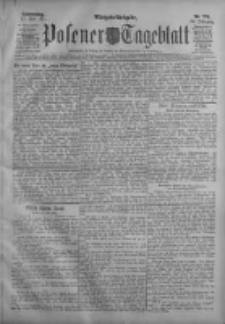 Posener Tageblatt 1911.05.11 Jg.50 Nr219
