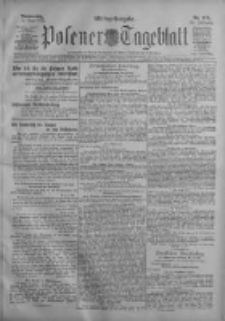 Posener Tageblatt 1911.05.11 Jg.50 Nr220