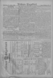 Posener Tageblatt. Handelsblatt 1907.01.09 Jg.46